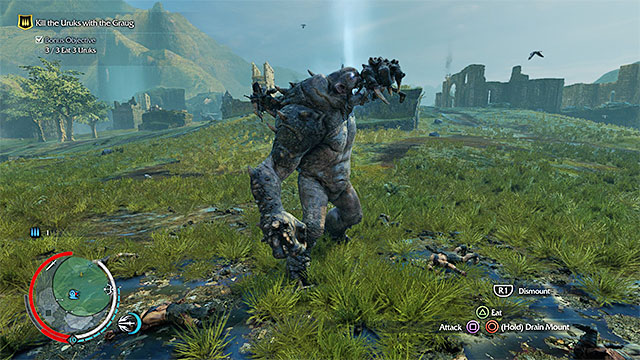 Have the graug devour, at least, 3 orcs - 15: Hunting Partners - Main missions - Middle-earth: Shadow of Mordor - Game Guide and Walkthrough