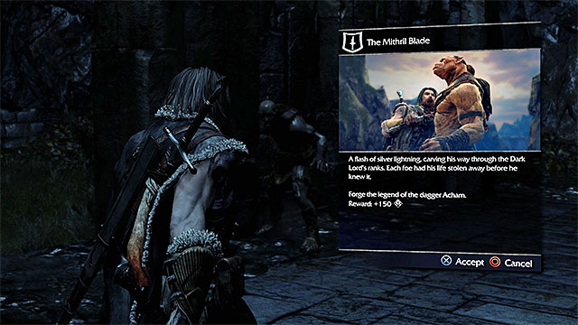 A starting point of a Sword Legends Mission - General concept - Weapon Missions - Middle-earth: Shadow of Mordor - Game Guide and Walkthrough