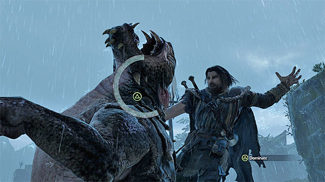 Complete the minigame to harness the caragor - The Dark Rider (sword) - Weapon Missions - Middle-earth: Shadow of Mordor - Game Guide and Walkthrough