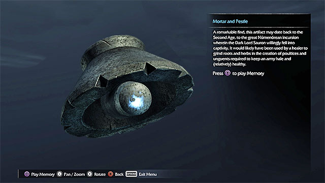 This artifact is in the orc encampment, under one of the big, wooden structures - List of artifacts: Udun - Collectibles - Artifacts - Middle-earth: Shadow of Mordor - Game Guide and Walkthrough