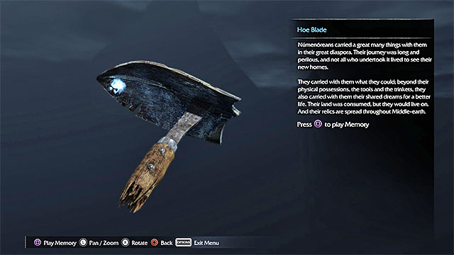 The artifact is on the ground, among the bushes, close to a big wooden structure - List of artifacts: Udun - Collectibles - Artifacts - Middle-earth: Shadow of Mordor - Game Guide and Walkthrough