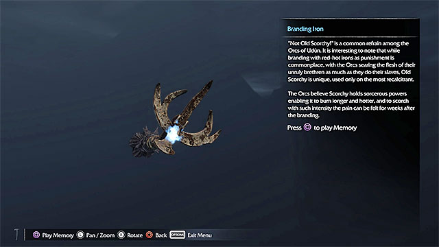 This artifact is in one of the cages in the stronghold - List of artifacts: Udun - Collectibles - Artifacts - Middle-earth: Shadow of Mordor - Game Guide and Walkthrough