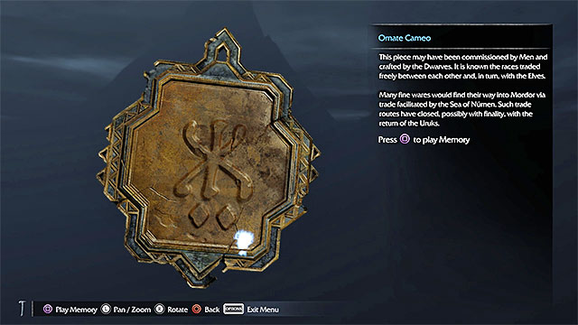 This artifact is in the ruins, that should not be guarded by anyone - List of artifacts: Nurn - Collectibles - Artifacts - Middle-earth: Shadow of Mordor - Game Guide and Walkthrough