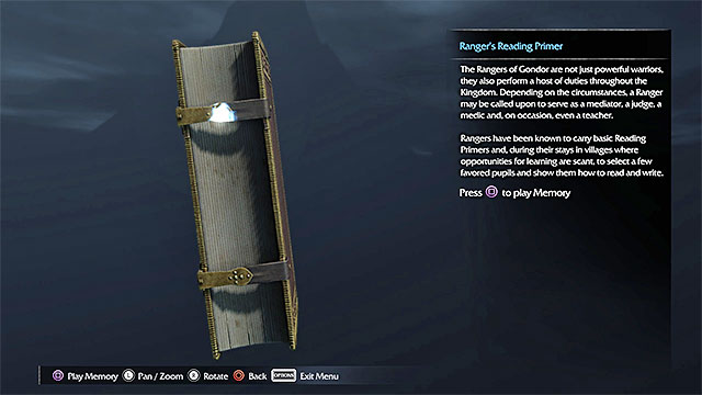 This artifact is in an exposed spot, behind one of the carts - List of artifacts: Udun - Collectibles - Artifacts - Middle-earth: Shadow of Mordor - Game Guide and Walkthrough