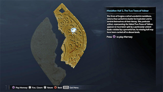This artifact is in an exposed location, on a meadow - List of artifacts: Nurn - Collectibles - Artifacts - Middle-earth: Shadow of Mordor - Game Guide and Walkthrough