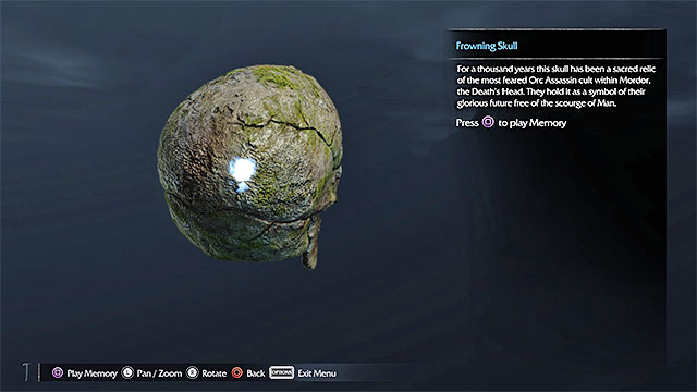 This artifact is inside one of the wooden structures at the orc stronghold - List of artifacts: Nurn - Collectibles - Artifacts - Middle-earth: Shadow of Mordor - Game Guide and Walkthrough