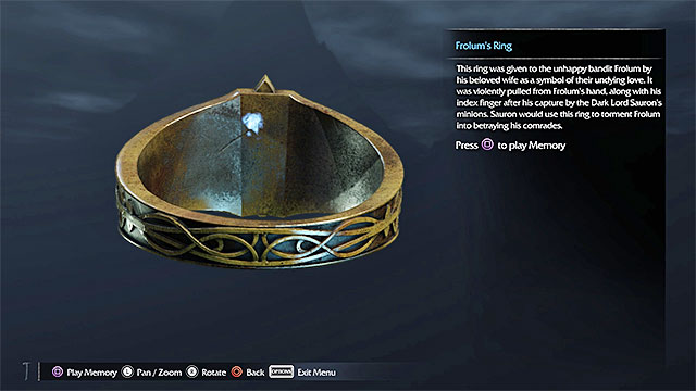 The artifact atop the tower in the ruins - List of artifacts: Nurn - Collectibles - Artifacts - Middle-earth: Shadow of Mordor - Game Guide and Walkthrough