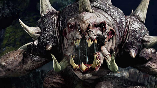 You can encounter the Horned Graug during free exploration, or during one of the main missions - Hunting Challenges - Middle-earth: Shadow of Mordor - Game Guide and Walkthrough