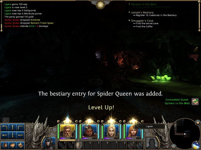 The spider queen's death finishes this quest - Spiders in the Well - Act I - Sorpigal - Might & Magic X: Legacy - Game Guide and Walkthrough