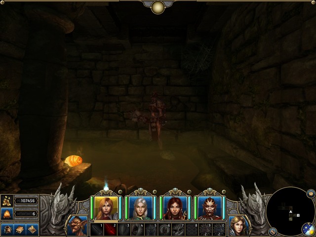 An orc female in the sewers.. what a beautiful sight to behold - Morgans Informant - Act III - Karthal - Might & Magic X: Legacy - Game Guide and Walkthrough