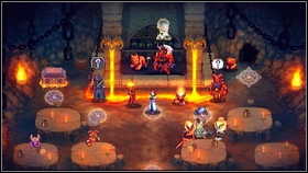 In return for solving the puzzles, you will receive resources, two artifacts (Thorn Whip and Magma Shard) [1] and precious experience points that will make the battle with the demon waiting in the tavern easier [2] - Sheogh - p. 2 - Walkthrough - Might & Magic: Clash of Heroes - Game Guide and Walkthrough