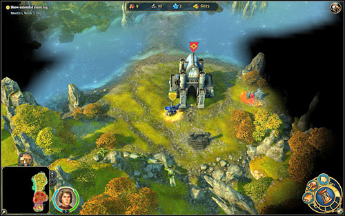 Fort is an essential thing - 2nd mission - Emperors Will - Campaign - prologue - Might & Magic: Heroes VI - Game Guide and Walkthrough