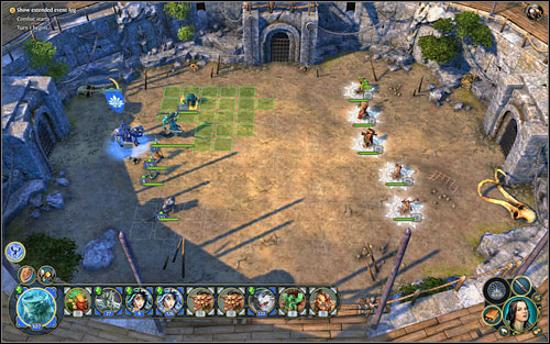 Kenshi, Wanizame and Kappa are our frontal troops - Tactics on the battlefield - Battles - Might & Magic: Heroes VI - Game Guide and Walkthrough