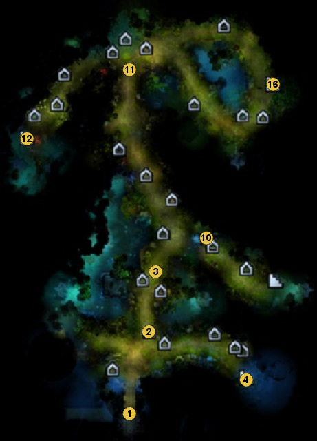 1 - starting/ending location (Storm, steal and escape) - Map 1: underground, missions - The Dungeon campaign, mission 1: maps - Might & Magic: Heroes VI - Shades of Darkness - Game Guide and Walkthrough