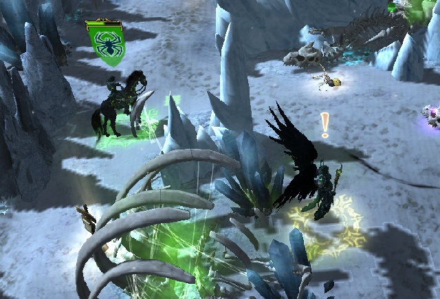 After reaching the Dragon Cemetery, it will turn out that is has fallen victim to the ice as well - Bones of Dragons - Mission 2: Faint Hope - main quests - Might & Magic: Heroes VI - Shades of Darkness - Game Guide and Walkthrough