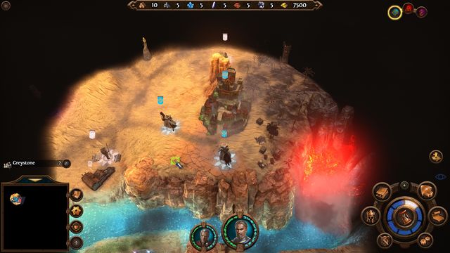 You will spend most of the time in Might & Magic: Heroes VII at the world map screen - World map - Interface - Might & Magic: Heroes VII - Game Guide and Walkthrough