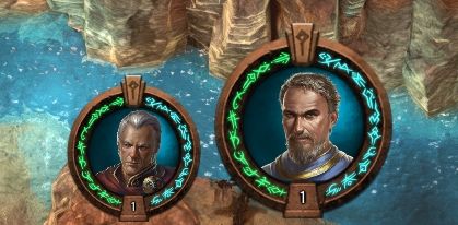 In the middle of the main screen there are icons of all your heroes - World map - Interface - Might & Magic: Heroes VII - Game Guide and Walkthrough