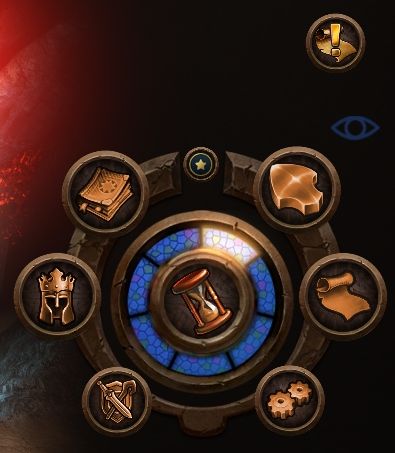 In the bottom right corner of the screen you will find a menu containing all most important functions - World map - Interface - Might & Magic: Heroes VII - Game Guide and Walkthrough
