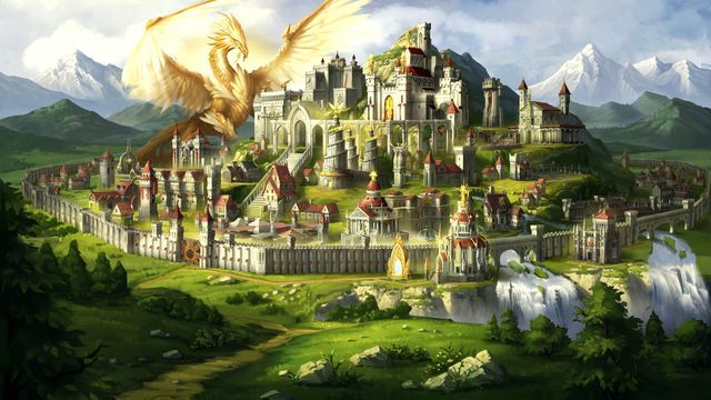 A fully developed Haven city. - Haven - City development - Might & Magic: Heroes VII - Game Guide and Walkthrough