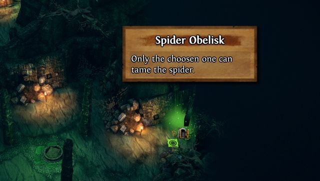 To immobilize the spider, you need to deactivate all three obelisks. - The World Which Detachment Renounces M14 - Necropolis - Might & Magic: Heroes VII - Game Guide and Walkthrough