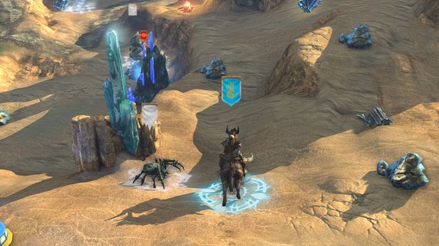Freeing the Hapies requires you to destroy two out of three crystal pillars. - A Very Ambitious Hatred M18 - Stronghold - Might & Magic: Heroes VII - Game Guide and Walkthrough
