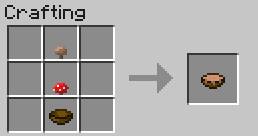 A cheap and nutritious stew of two types of mushroom - Food - Crafting - Recipes - Minecraft - Game Guide and Walkthrough