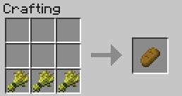 Bread is easy to craft and it has moderate health-replenishing parameters - Food - Crafting - Recipes - Minecraft - Game Guide and Walkthrough
