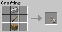 The Tripwire hooks activate traps after the tripwire between them is broken - Redstone and transportation - Crafting - Recipes - Minecraft - Game Guide and Walkthrough