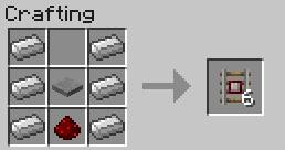 After the minecart runs over it, redstone signal is sent to the circuit - Redstone and transportation - Crafting - Recipes - Minecraft - Game Guide and Walkthrough