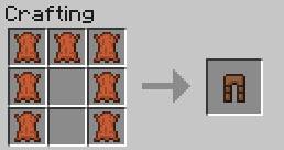 A piece of the armor - Weapon, armor and tools - Crafting - Recipes - Minecraft - Game Guide and Walkthrough