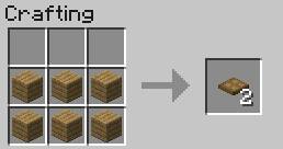 Trapdoors function like regular doors - Construction elements and equipment - Crafting - Recipes - Minecraft - Game Guide and Walkthrough