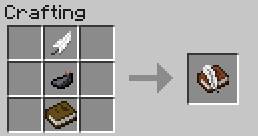 Book and quill allows you to write down, in the book, anything you want - Miscellaneous - Crafting - Recipes - Minecraft - Game Guide and Walkthrough