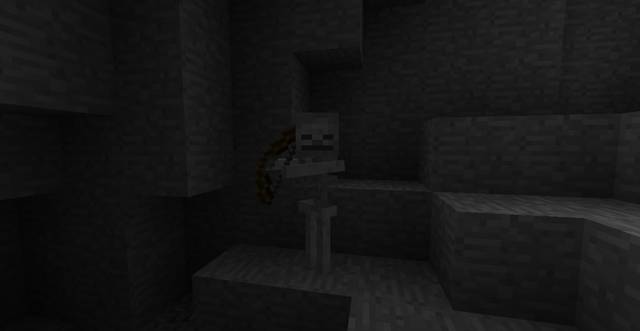 Skeleton - Opponents - Mobs - creatures of the world - Minecraft - Game Guide and Walkthrough