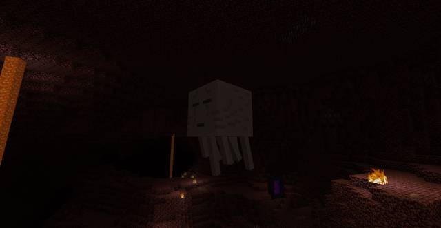 Ghast - Opponents - Mobs - creatures of the world - Minecraft - Game Guide and Walkthrough