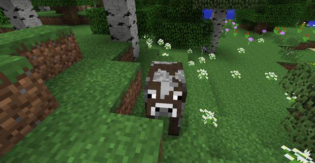 Cow - Animals - Mobs - creatures of the world - Minecraft - Game Guide and Walkthrough