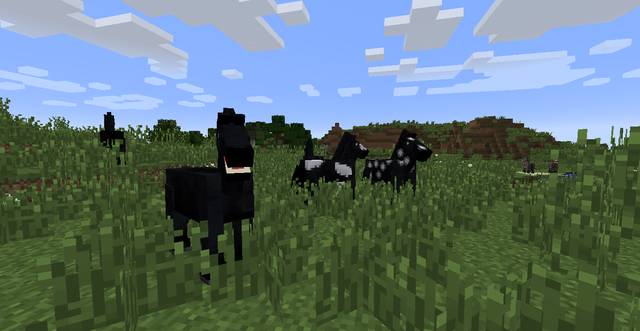 Horse - Animals - Mobs - creatures of the world - Minecraft - Game Guide and Walkthrough