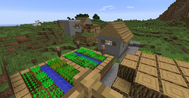 A village - How, where and with whom? - Bartering guide (NPC) - Minecraft - Game Guide and Walkthrough