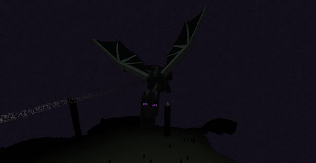 Ender Dragon - Bosses - Mobs - creatures of the world - Minecraft - Game Guide and Walkthrough