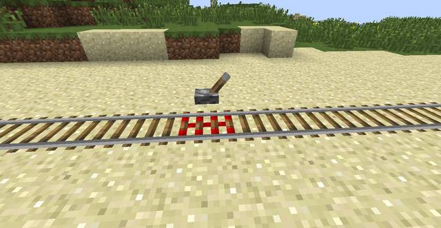 Activator rails - Circuits with rails - Basic Redstone Circuits - Minecraft - Game Guide and Walkthrough