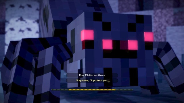 During your conversation with Reuben, you will be attacked by zombies - Chapter 2 - Walkthrough - Minecraft: Story Mode: A Telltale Games Series - Game Guide and Walkthrough