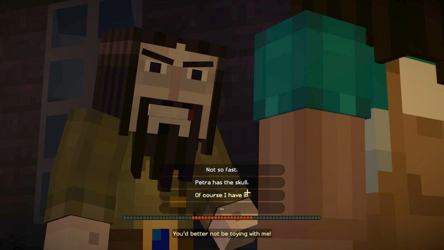 Talking is what I do - Chapter 3 - Walkthrough - Minecraft: Story Mode: A Telltale Games Series - Game Guide and Walkthrough