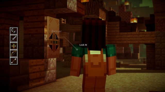 The last decision in the previous episode was who you want to ask for help - Chapter 1 - Walkthrough - Minecraft: Story Mode: A Telltale Games Series - Game Guide and Walkthrough