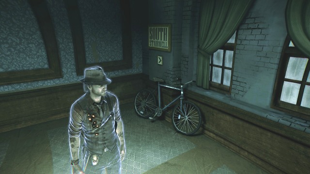 Unfortunately, the bicycle is only a decoration too. - Chapter 1 - New Abilities - Main investigations - Murdered: Soul Suspect - Game Guide and Walkthrough