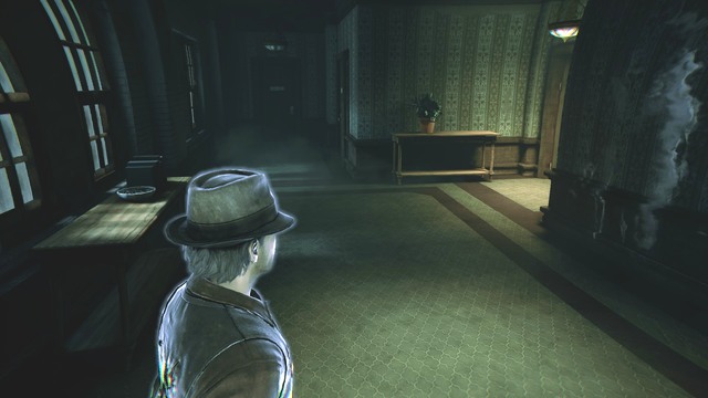 You can pass through walls inside the building. - Chapter 1 - New Abilities - Main investigations - Murdered: Soul Suspect - Game Guide and Walkthrough