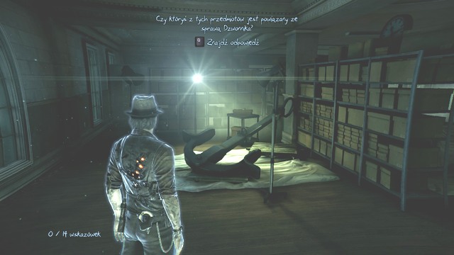The anchor is astonishing. - Chapter 6 - Visiting the Museum - Main investigations - Murdered: Soul Suspect - Game Guide and Walkthrough