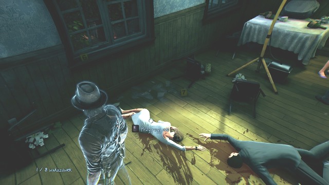 The murderer killed innocents in this room. - Chapter 7 - Murders at the Church - Main investigations - Murdered: Soul Suspect - Game Guide and Walkthrough