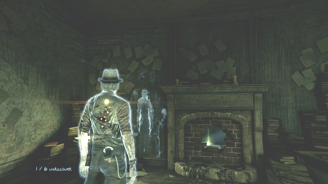 You need to get tricky again, to collect all the clues. - Chapter 8 - Bell Killers Hideout - Main investigations - Murdered: Soul Suspect - Game Guide and Walkthrough