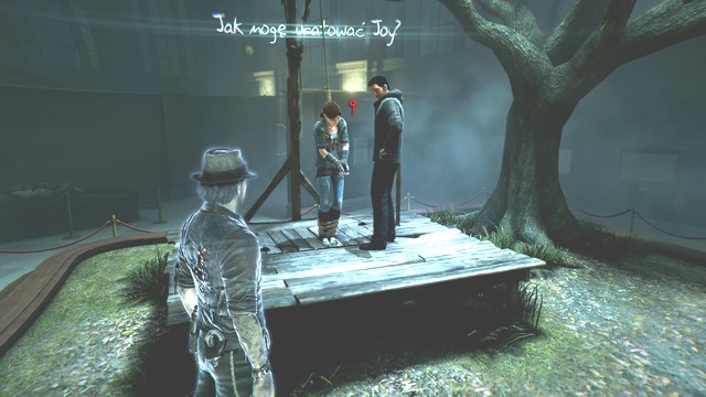 Joy is in a tough situation. - Chapter 9 - Finale - Main investigations - Murdered: Soul Suspect - Game Guide and Walkthrough