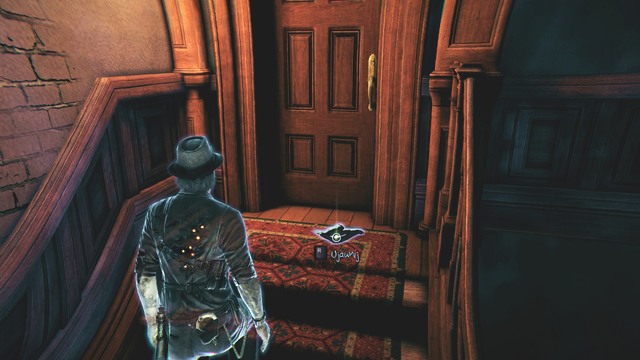 You cant go down the stairs. - Chapter 2 - Small cases - Side cases - Murdered: Soul Suspect - Game Guide and Walkthrough