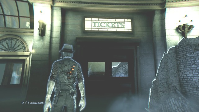 It is past this door that you find another clue. - Chapter 6 - Small cases - Side cases - Murdered: Soul Suspect - Game Guide and Walkthrough